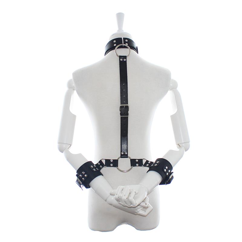  Collar with Restraints Adjustable Black