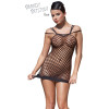 Net Dress with 3 straps S-L