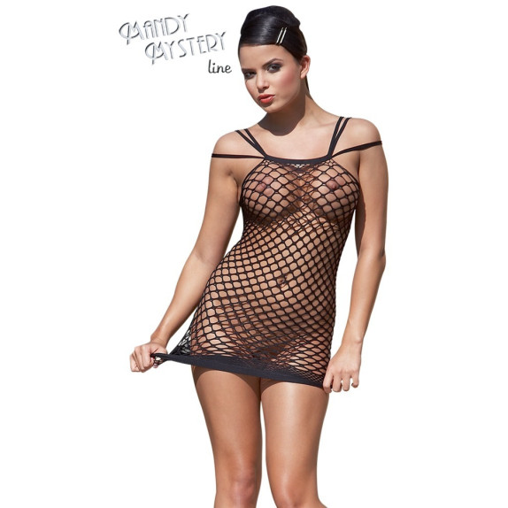 Net Dress with 3 straps S-L