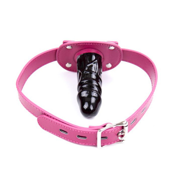  Dildo Gag Ball Adjustable 46-58 cm - Dildo: 10 cm