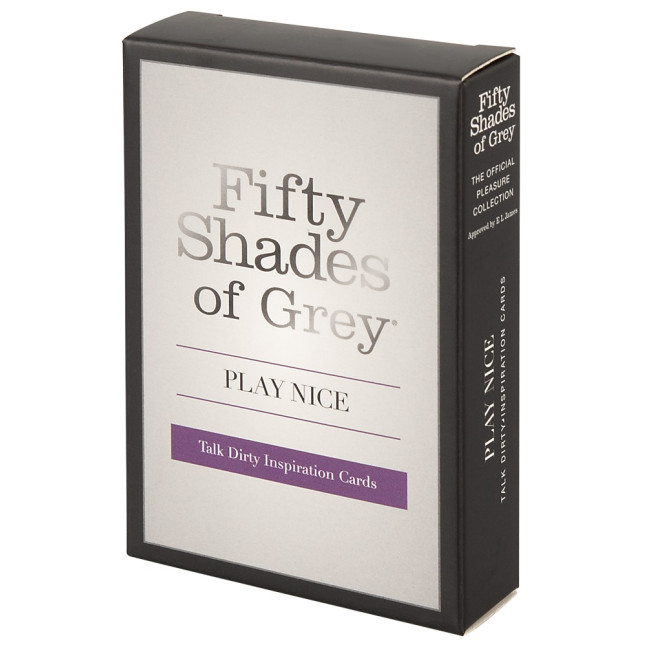 FSOG Play Nice Talk Dirty Card