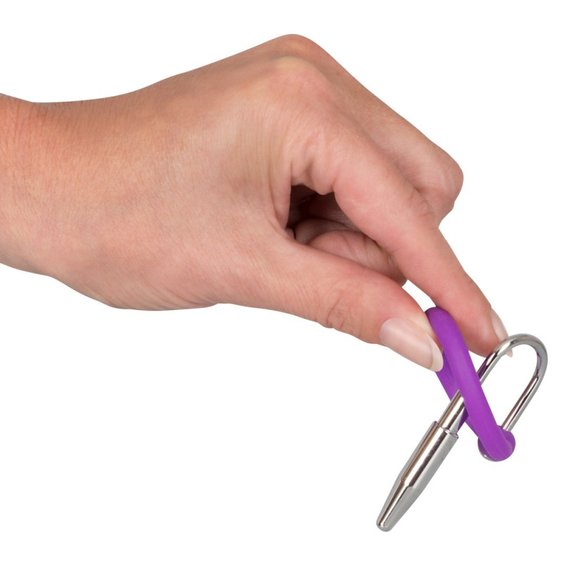 Penis Plug+Silicone Glans Ring