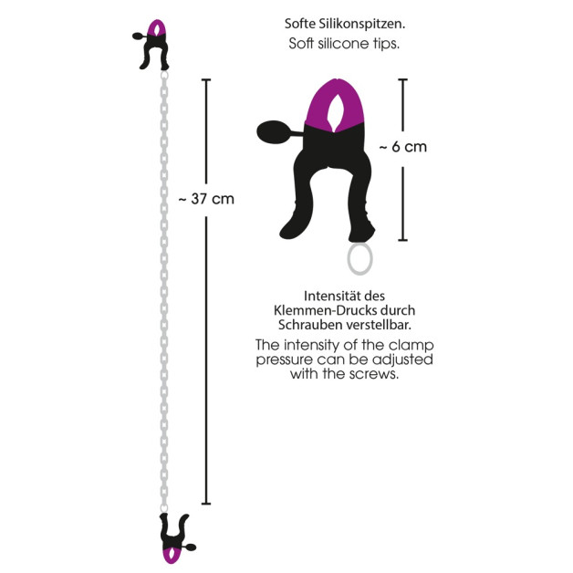 BK Silicone Nipple Clamps
