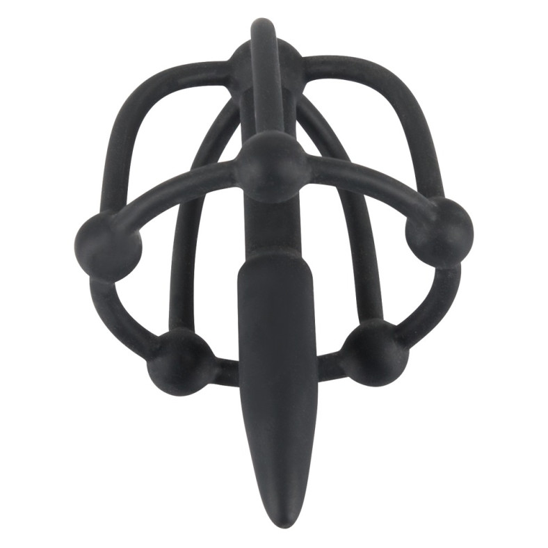 Penis Plug with Glans Cage