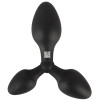 Black Velvets Triple Butt Plug
