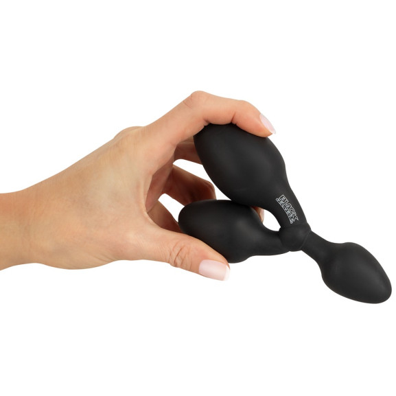 Black Velvets Triple Butt Plug