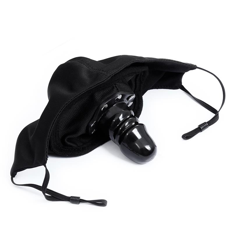  Face Mask with Detachable Dildo