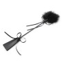  Feather Tickler and Paddle 49 cm Black