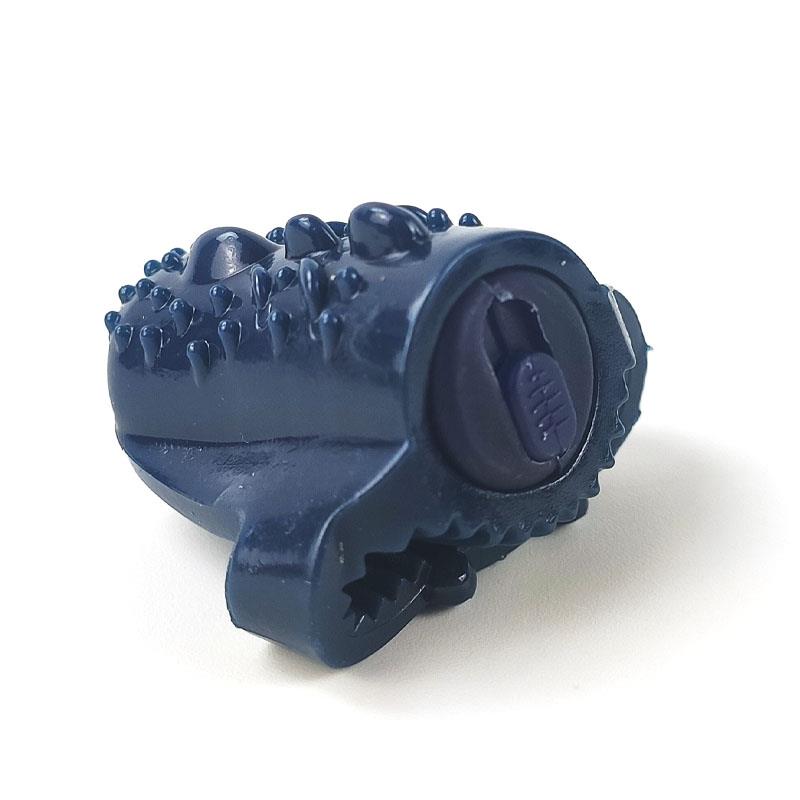  Finger Ring with Vibration Blue