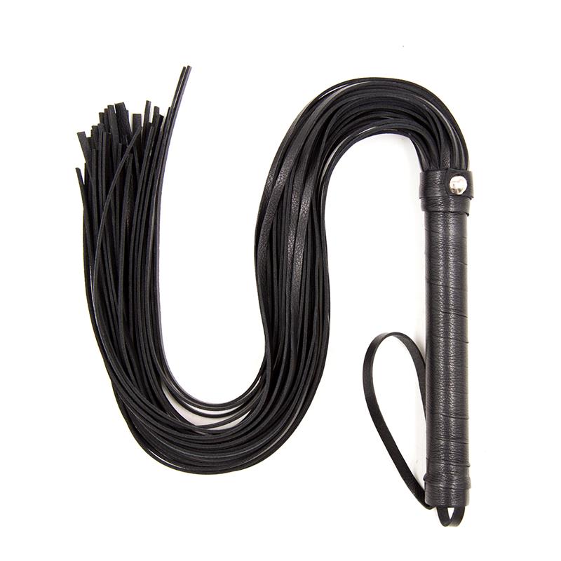  Flogger Metal Hardware 69 cm Black