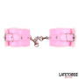  Furry Ankle Cuff Pink