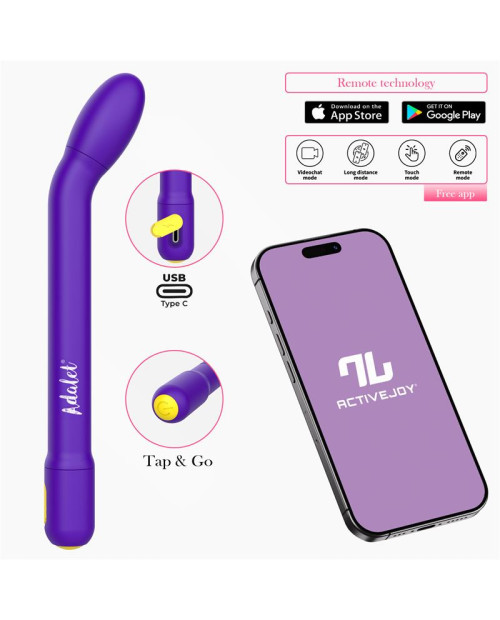  Gently G-Point Vibrator with APP Purple
