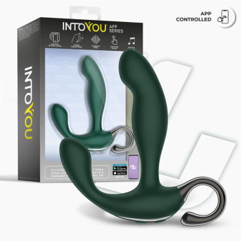  Greeny Prostate Massager with Finger Wiggling and App