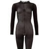Catsuit with Lace Collar