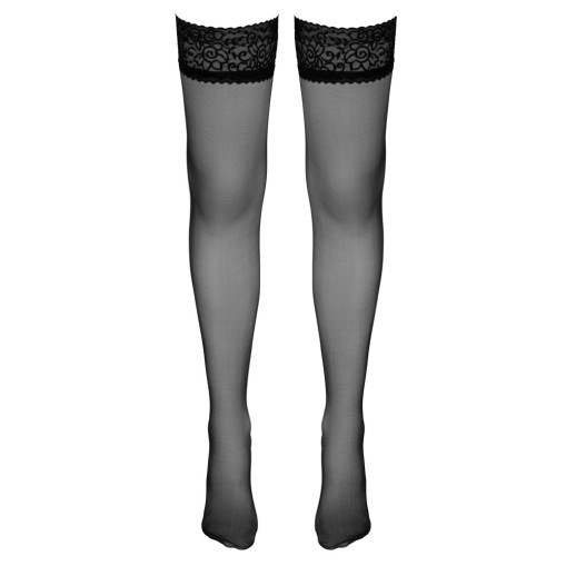 Hold-up Stockings black 1