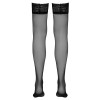 Hold-up Stockings black 1