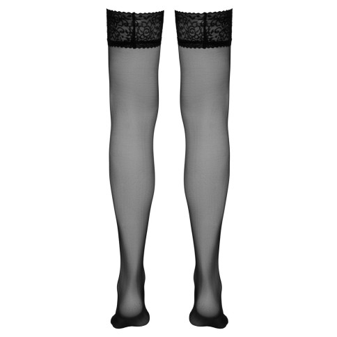 Hold-up Stockings black 1