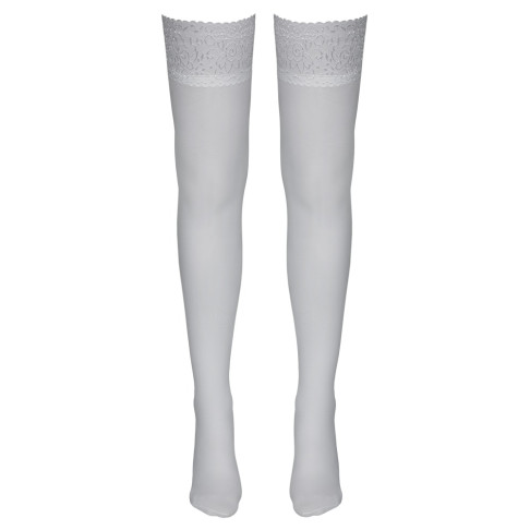 Hold-up Stockings white 1
