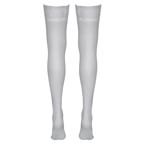 Hold-up Stockings white 1