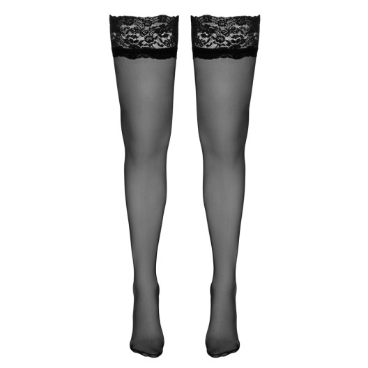 Hold-up Stockings black