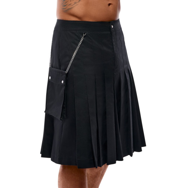 Men's Kilt Black