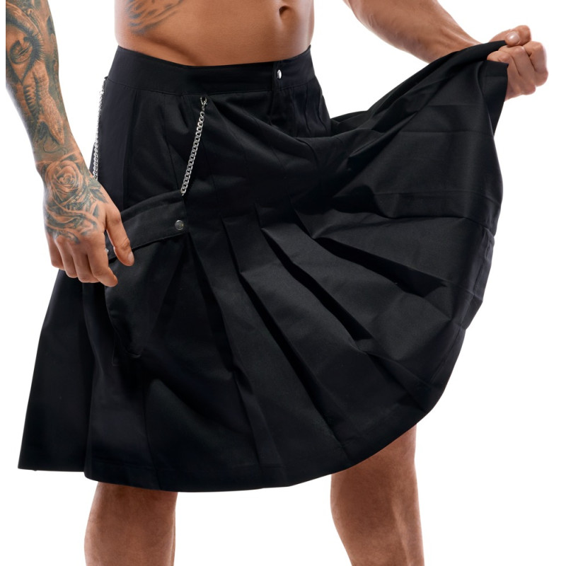 Men's Kilt Black