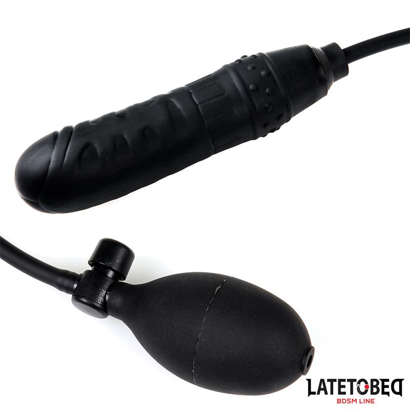  Inflatable Dildo with Manual Pump