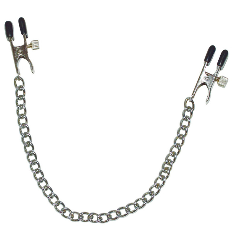 Boob Chain + Nipple Clamps SX