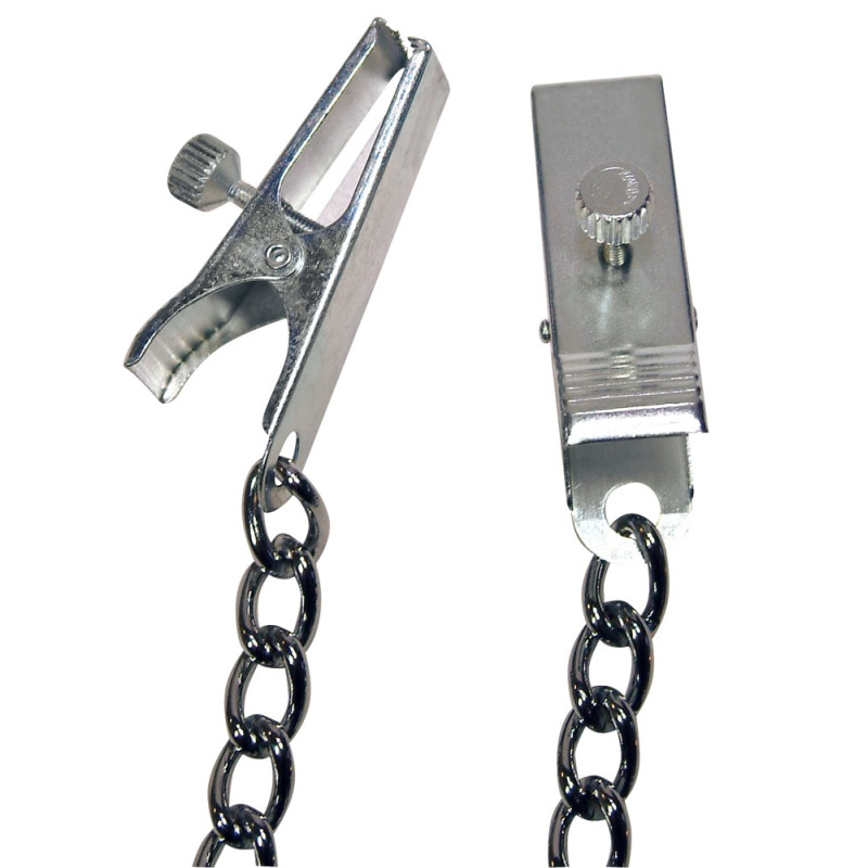Boob Chain + Nipple Clamps SX