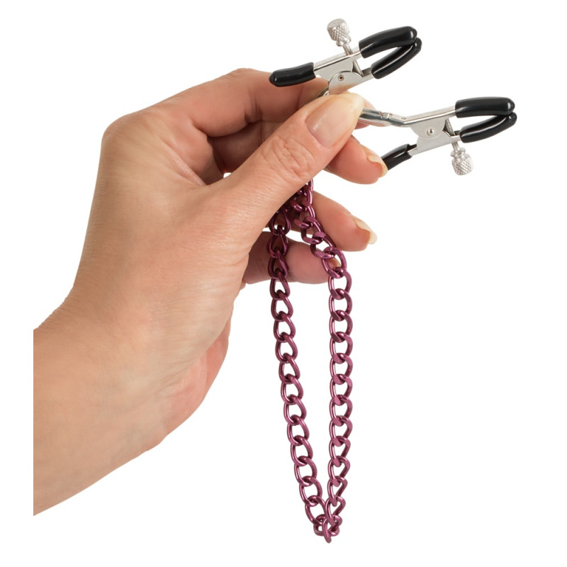Nipple Chain Purple