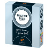 Mister Size 57mm pack of 3