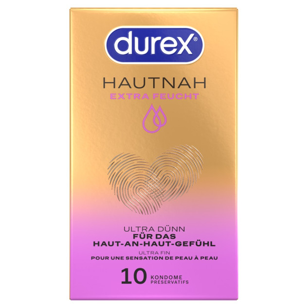 Durex Hautnah Extra Feucht x10