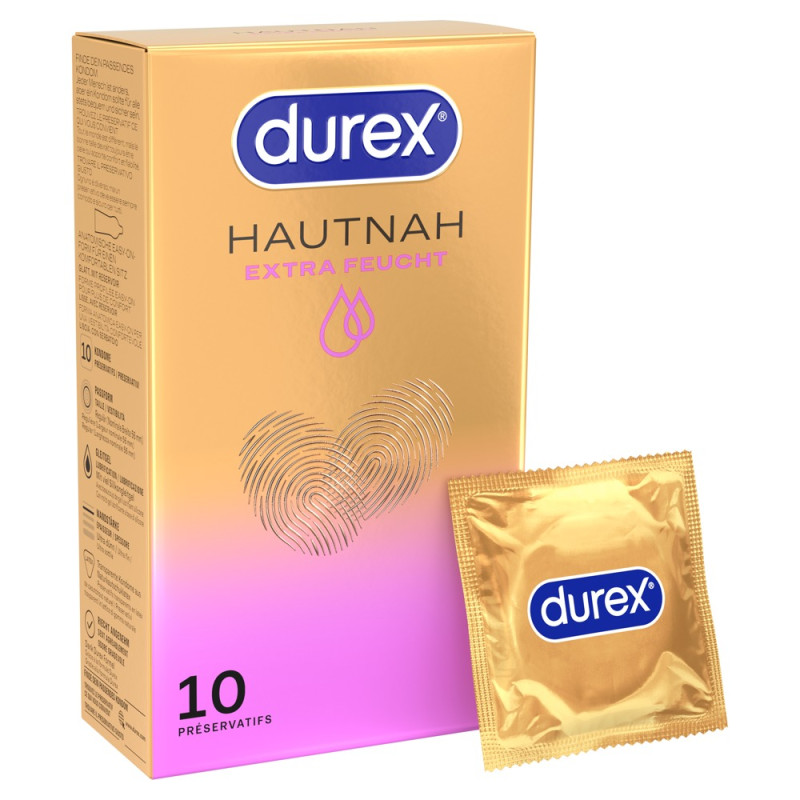 Durex Hautnah Extra Feucht x10