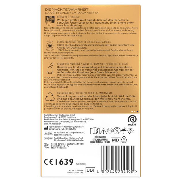 Durex Hautnah Extra Groß x 10