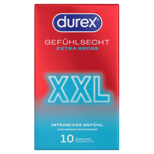 Durex Gefühlsecht Extra Groß10