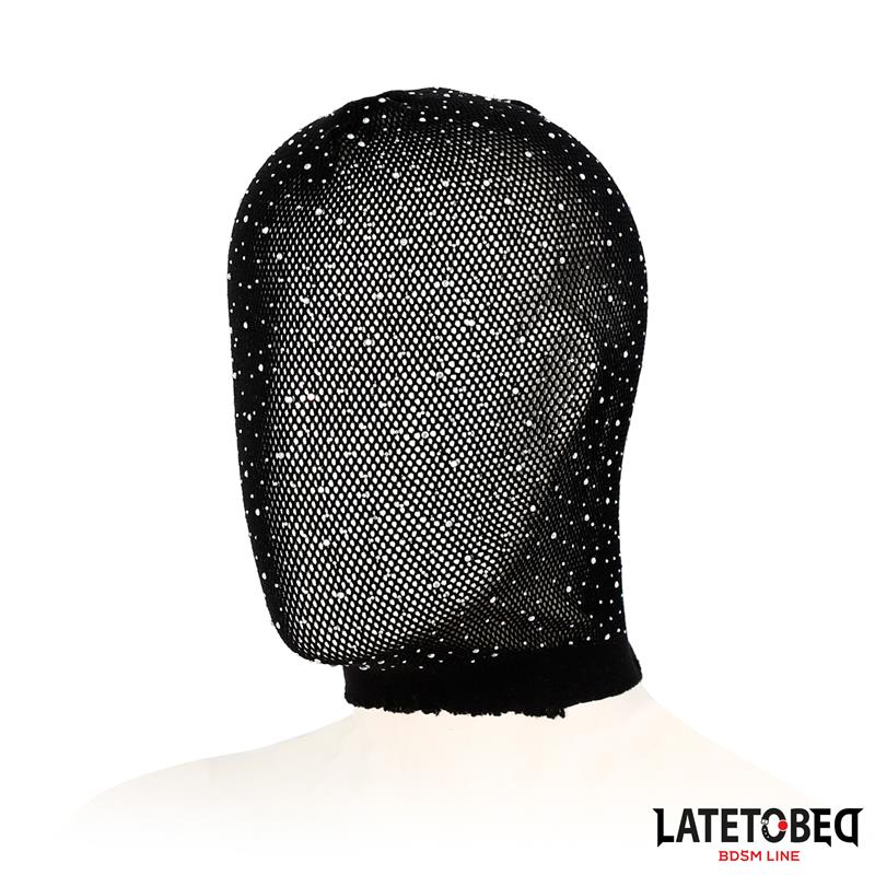  Lace Hood with Shiny Diamonds