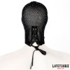  Lace Hood with Shiny Diamonds