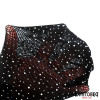  Lace Hood with Shiny Diamonds