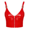 Vinyl Top Zip red