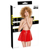 Vinyl Skirt red