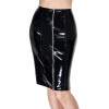 Vinyl Skirt Zip black