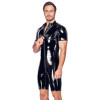 Men's Short Vinyl Playsuit