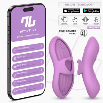  Laia Heated Finger Vibrator with App Lavender