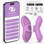  Laia Heated Finger Vibrator with App Lavender
