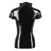 Latex Shirt Zip black