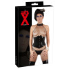 Latex Waist Cincher black