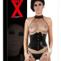 Latex Waist Cincher black