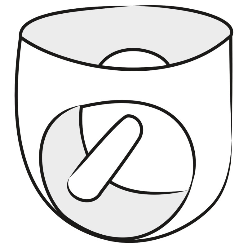 Latex Men's Briefs black M/L