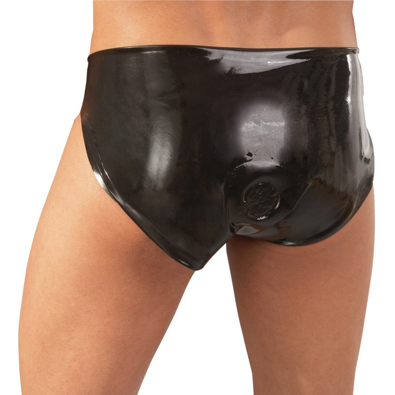Latex Men's Briefs black M/L
