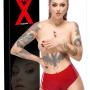 Latex Briefs red